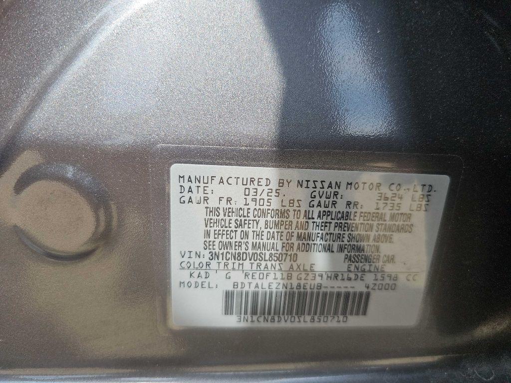 Nissan Versa S CVT 2025