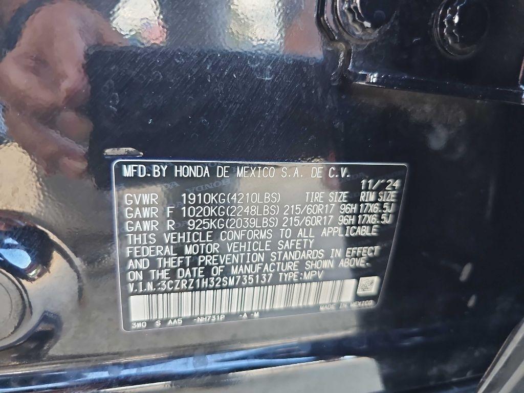 Honda HR-V LX 2WD CVT 2025