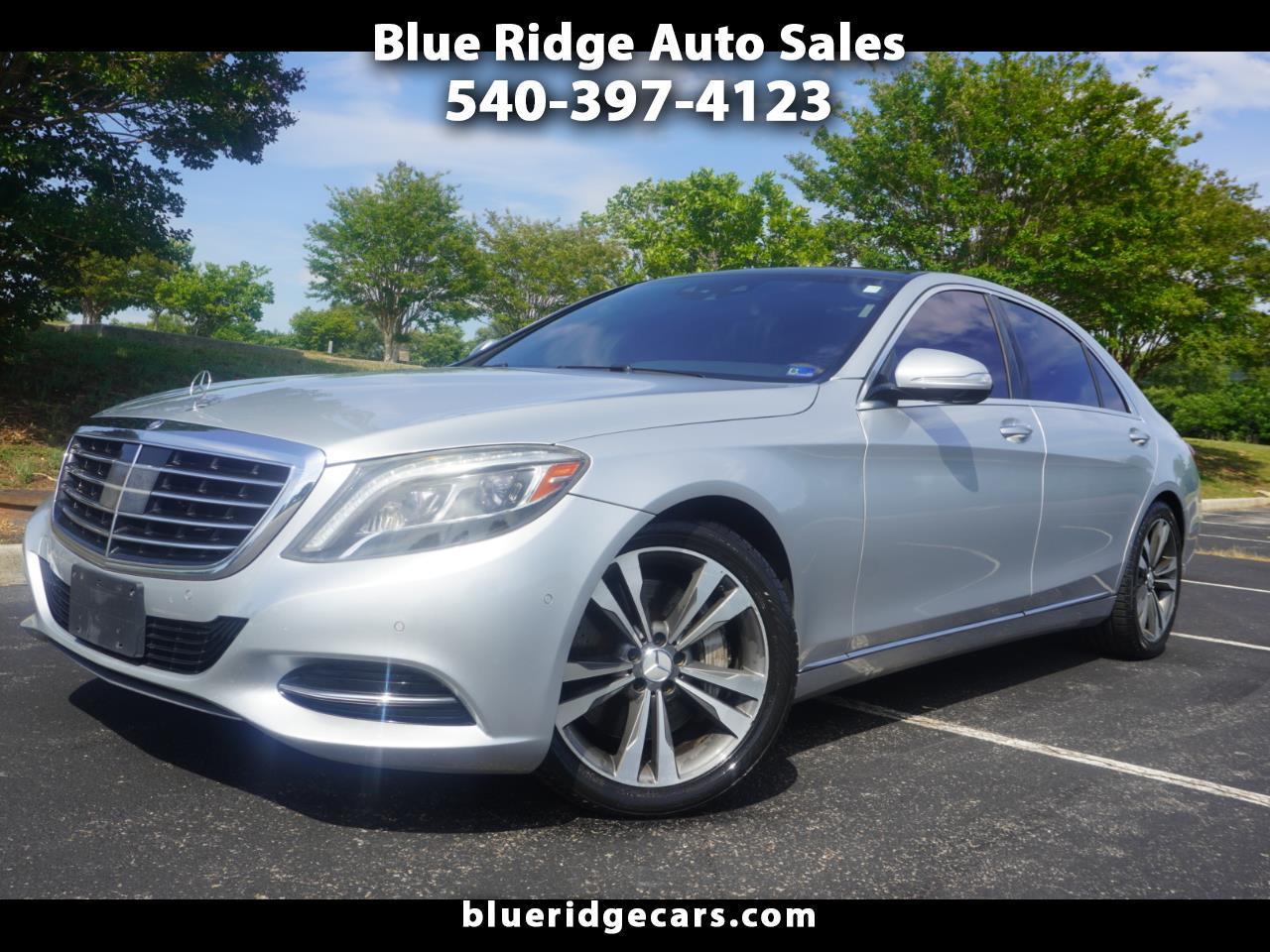 2015 Mercedes-Benz S-Class 4dr Sdn S 550 4MATIC