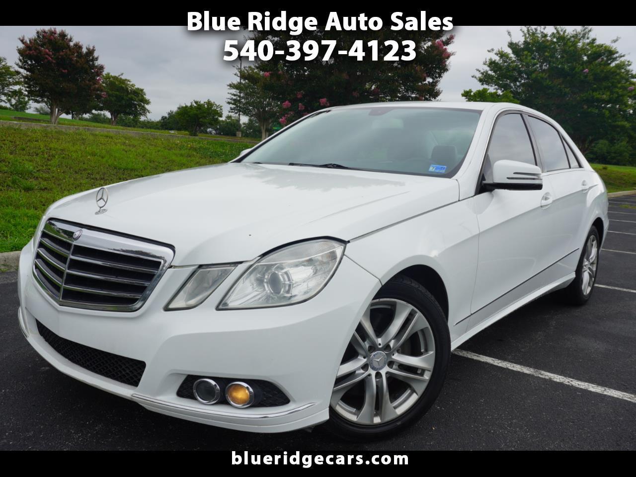 Mercedes-Benz E-Class 4dr Sdn E 350 Sport 4MATIC 2011