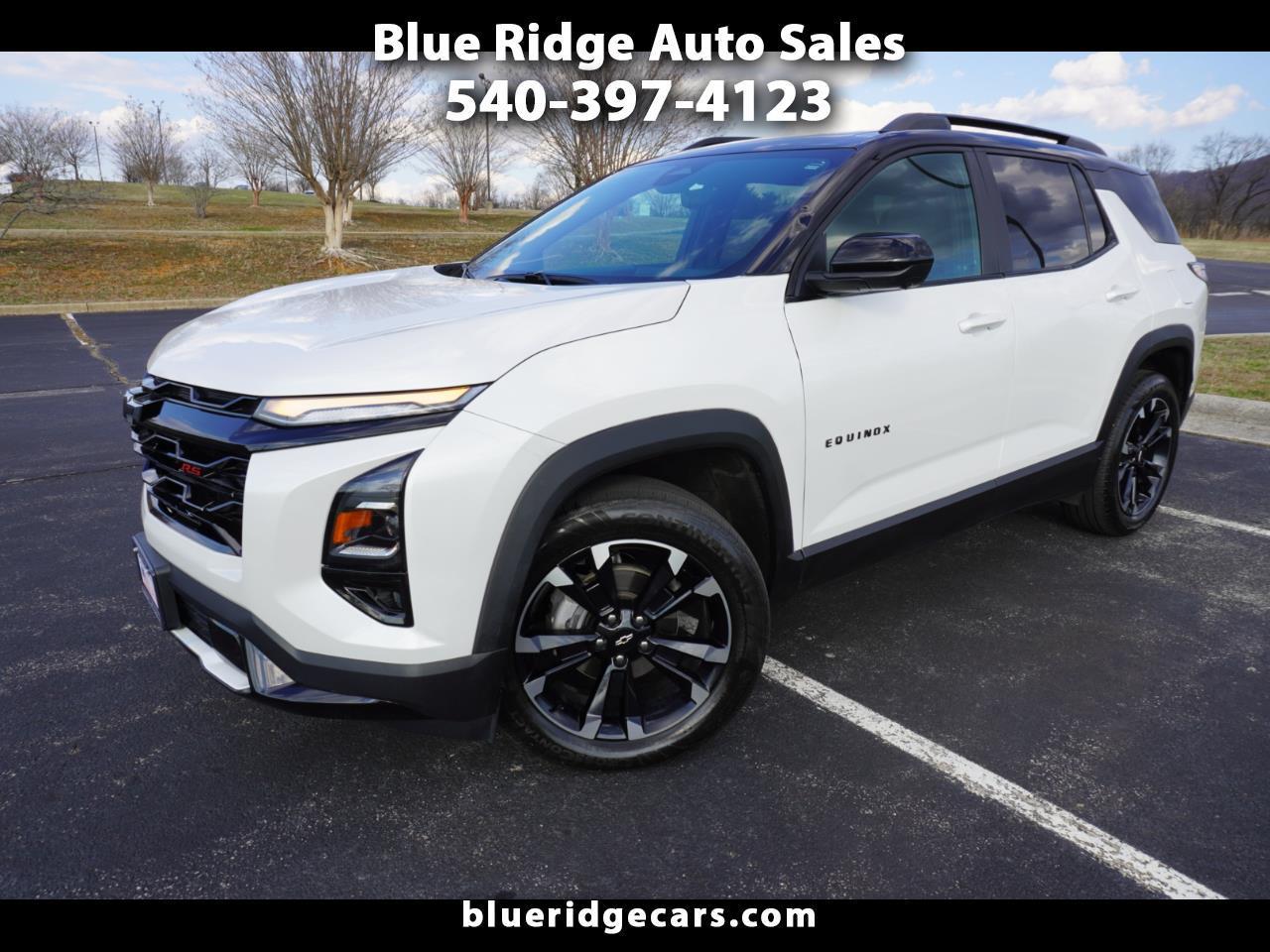 2025 Chevrolet Equinox AWD 4dr RS w/2RS