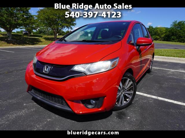 Red 2016 Honda Fit EX Hatchback Front-Wheel Drive Automatic