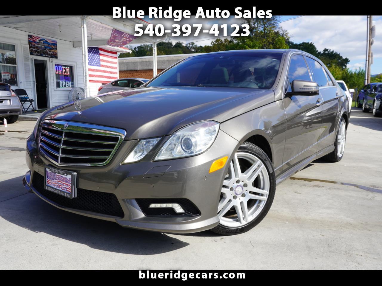 Mercedes-Benz E-Class 4dr Sdn E 350 Sport 4MATIC 2010