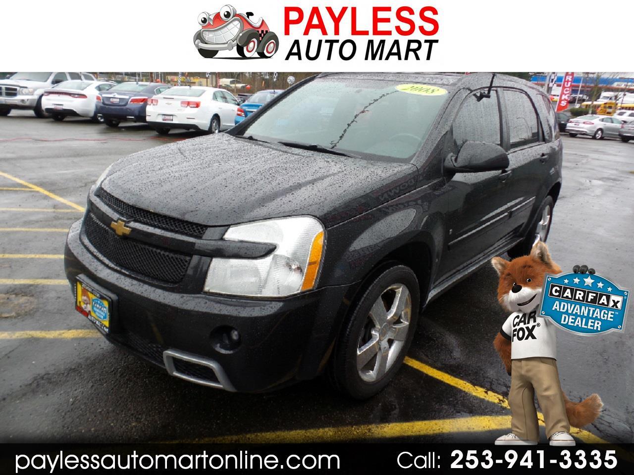 Used 2008 Chevrolet Equinox AWD 4dr Sport for Sale in Federal Way WA 98003 Payless Auto Mart
