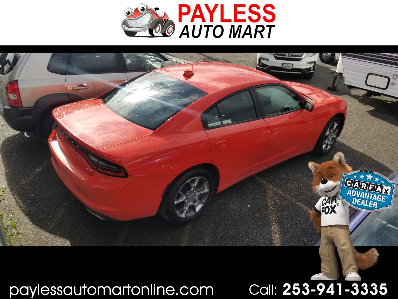 Dodge Charger 4dr Sdn SXT AWD 2016