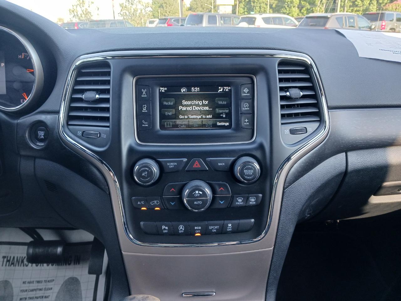 Jeep Grand Cherokee RWD 4dr Laredo 2016