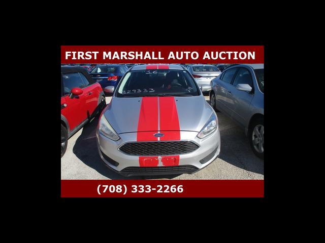 Silver 2016 Ford Focus Hatchback Front-Wheel Drive