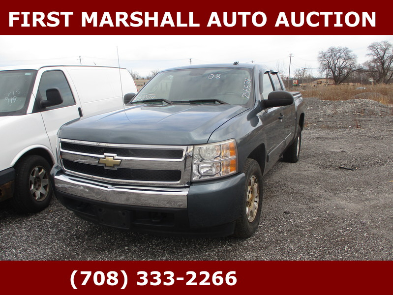 Chevrolet Silverado 1500 4WD Ext Cab 143.5" LT w/1LT 2008