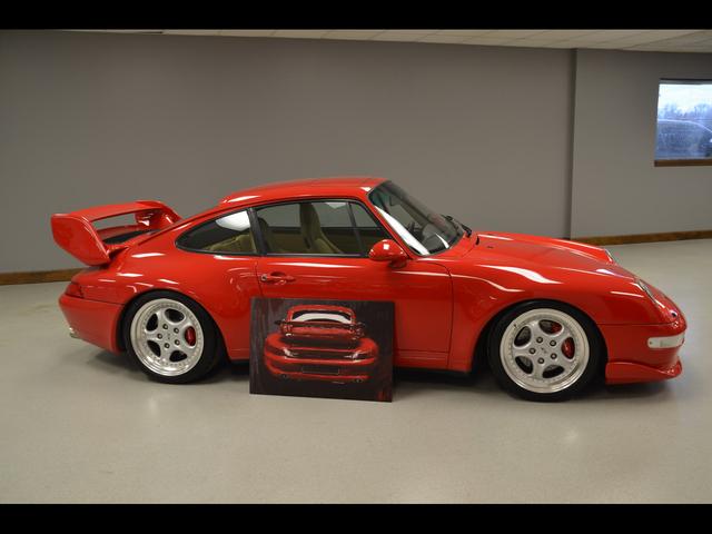Red 1996 Porsche 911 Carrera Coupe RWD Coupe Rear-Wheel Drive Manual
