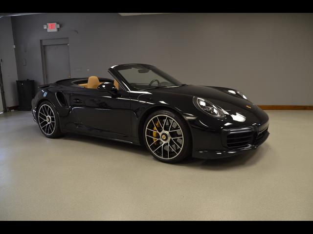Black 2019 Porsche 911 Convertible All-Wheel Drive Automatic
