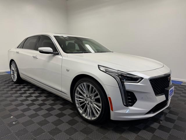 White 2019 Cadillac CT6 3.6L Premium Luxury AWD Sedan All-Wheel Drive Automatic
