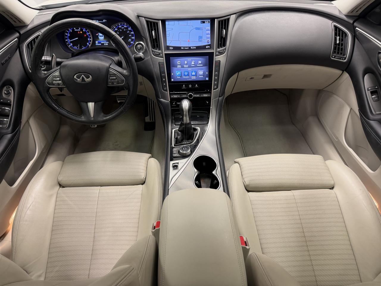 Infiniti Q50 4dr Sdn 3.0t Red Sport 400 RWD 2016