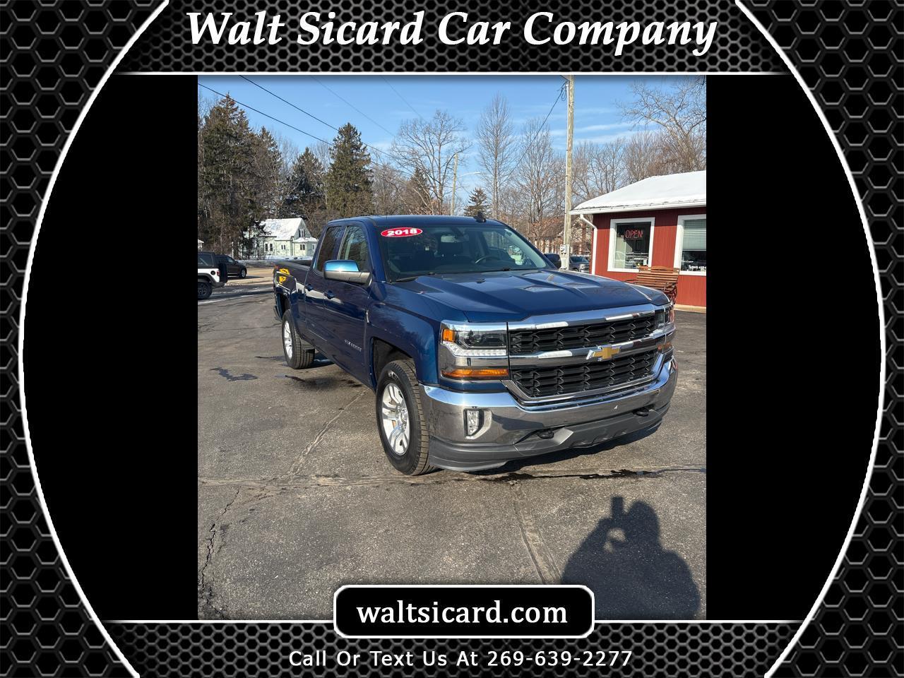 2018 Chevrolet Silverado 1500 4WD Double Cab 143.5" LT w/1LT
