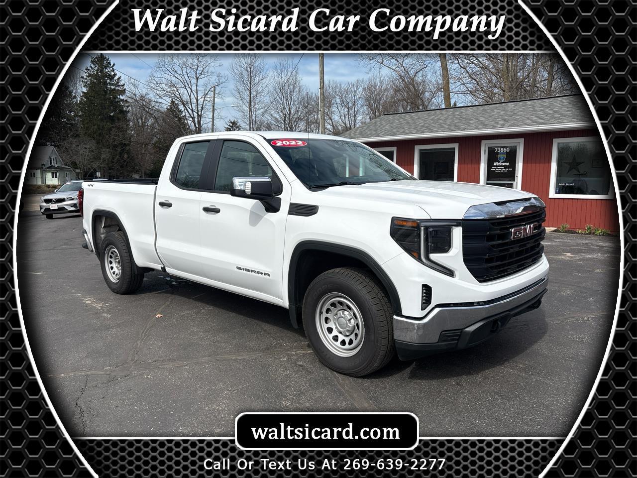 2022 GMC Sierra 1500 4WD Double Cab 147" Pro