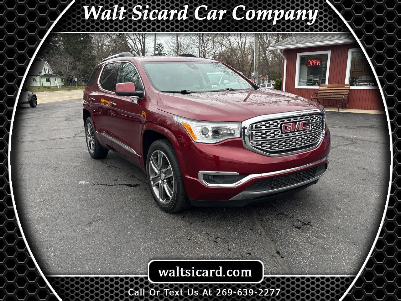 2017 GMC Acadia AWD 4dr Denali