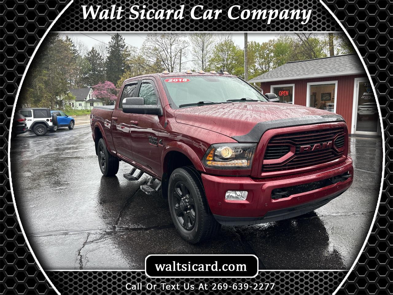 RAM 2500 Laramie 4x4 Crew Cab 6'4" Box 2018
