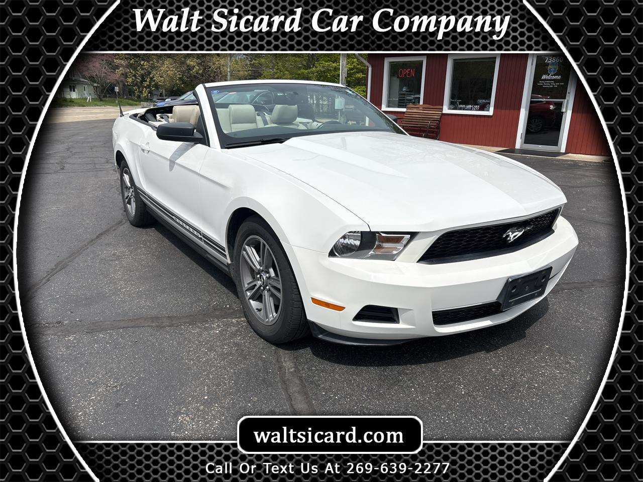 2010 Ford Mustang 2dr Conv V6