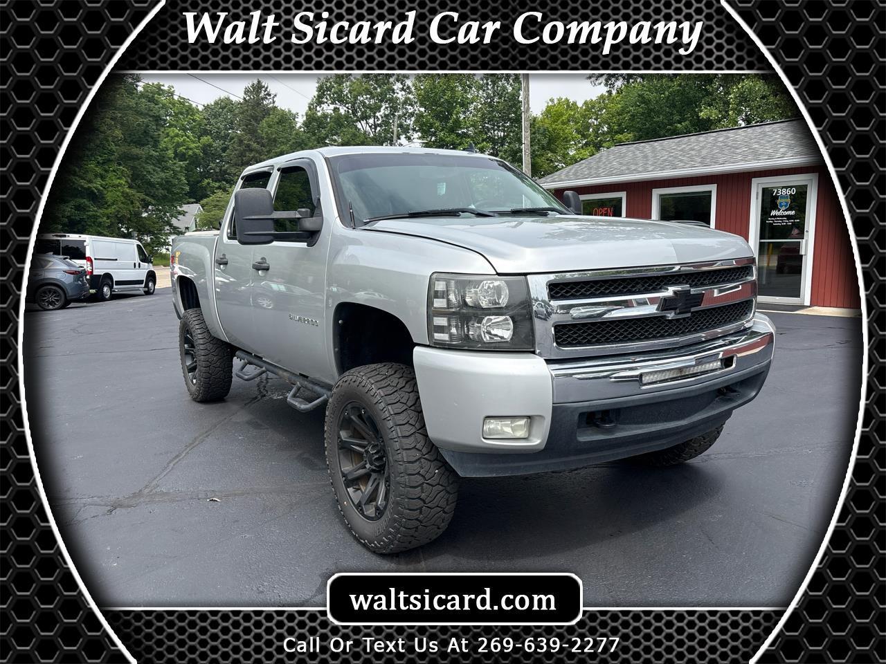 2011 Chevrolet Silverado 1500 4WD Crew Cab 143.5" LT