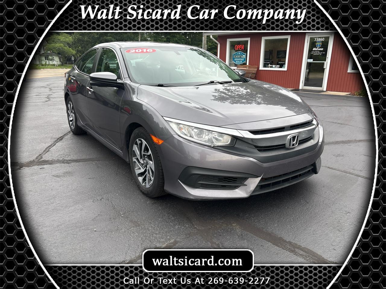 Honda Civic 4dr CVT EX 2016