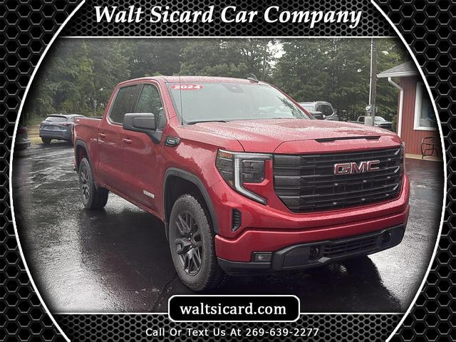 VOLCANIC RED TINTCOAT 2024 GMC Sierra 1500 Pickup Truck Four-Wheel Drive 8-Speed Automatic