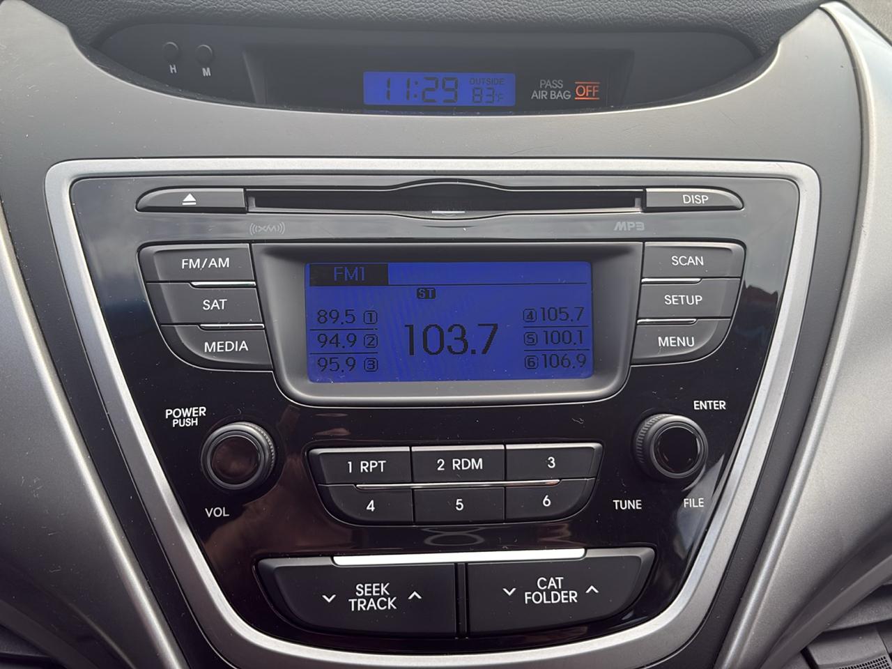 Hyundai Elantra 4dr Sdn Auto GLS (Alabama Plant) 2013