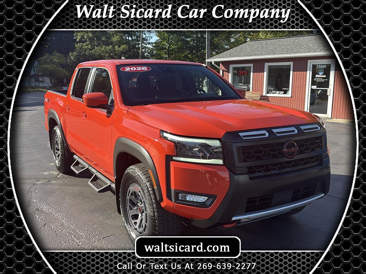 2026 Nissan Frontier Crew Cab 4x4 PRO-4X
