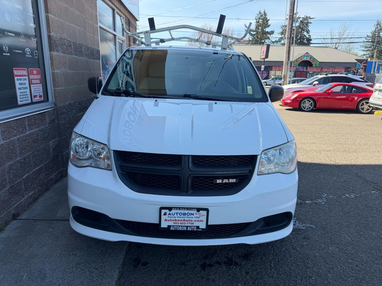 RAM Cargo Van 119" WB Tradesman 2014