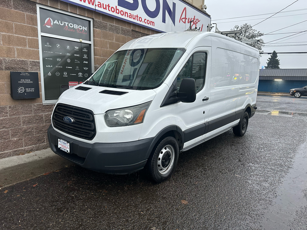 2016 Ford Transit Cargo Van T-250 148" Med Rf 9000 GVWR Sliding RH Dr