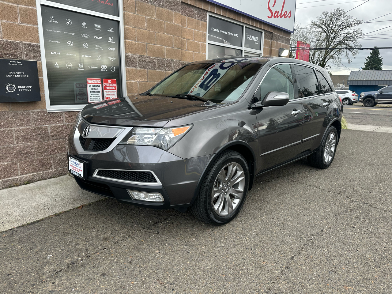 2012 Acura MDX AWD 4dr Advance Pkg