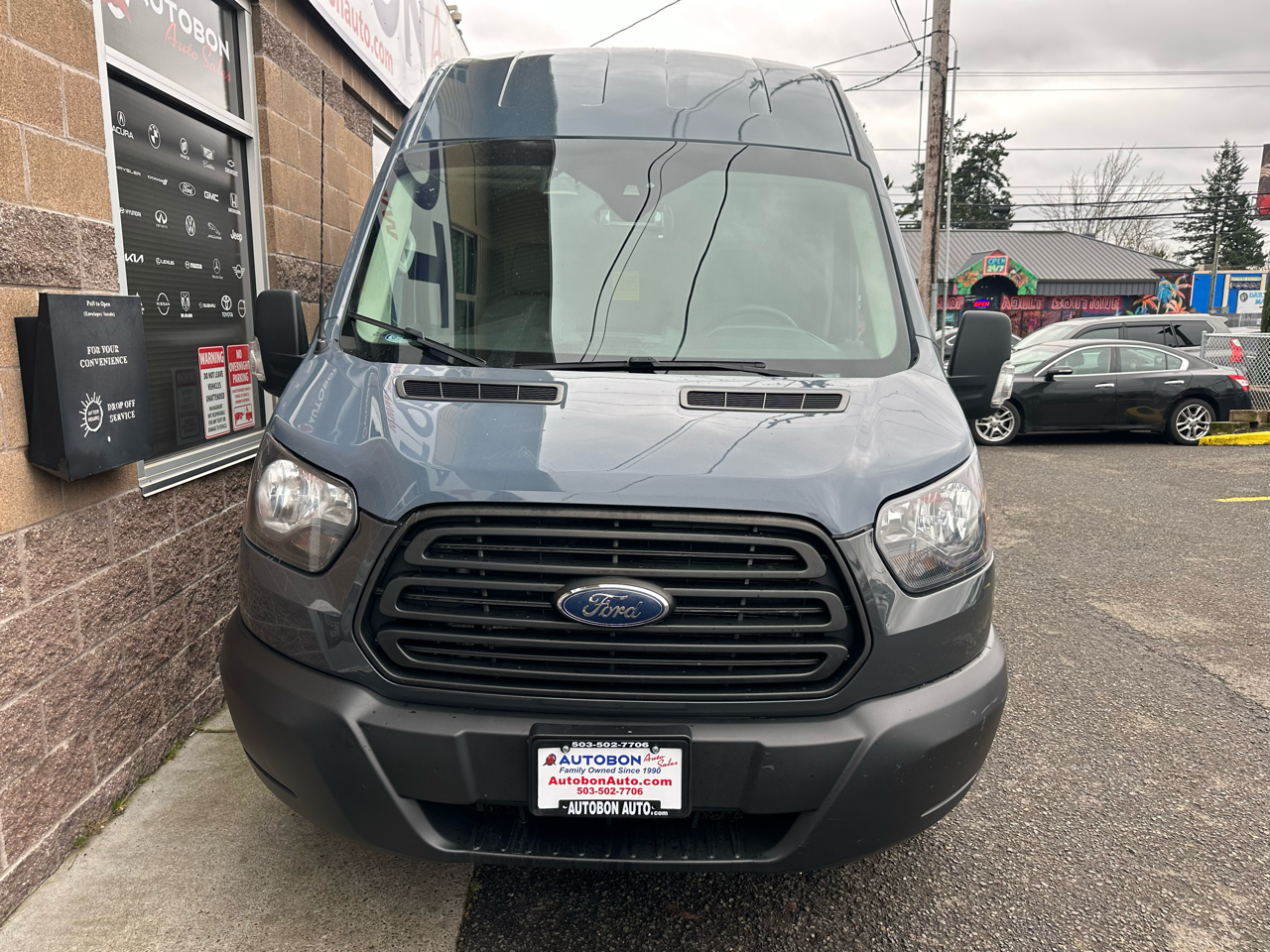 Ford Transit Van T-250 148" EL Hi Rf 9000 GVWR Sliding RH Dr 2019