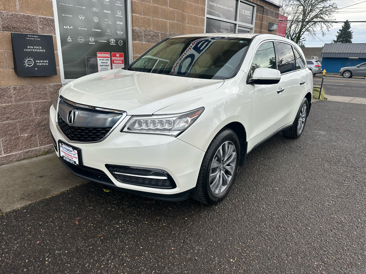 Acura MDX SH-AWD 4dr w/Tech/Entertainment/AcuraWatch Plus 2016