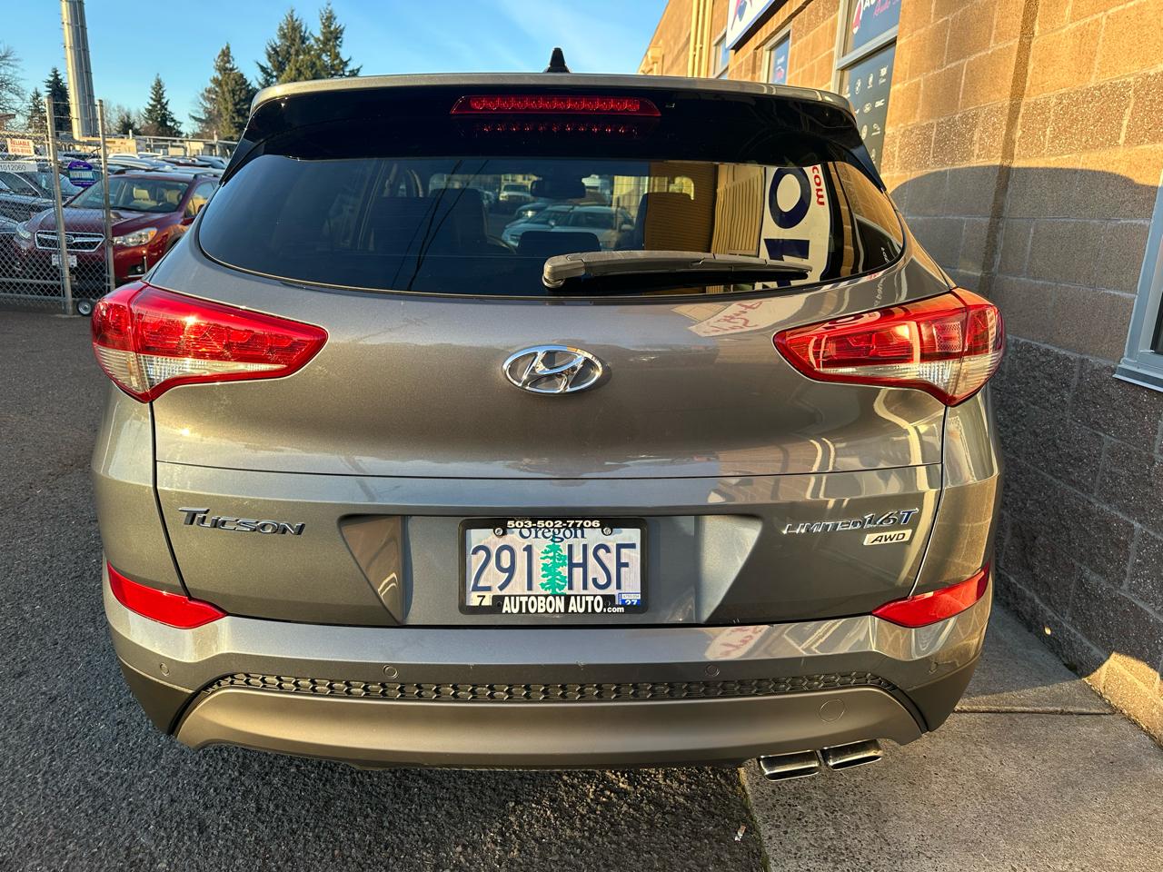 Hyundai Tucson AWD 4dr Limited 2016