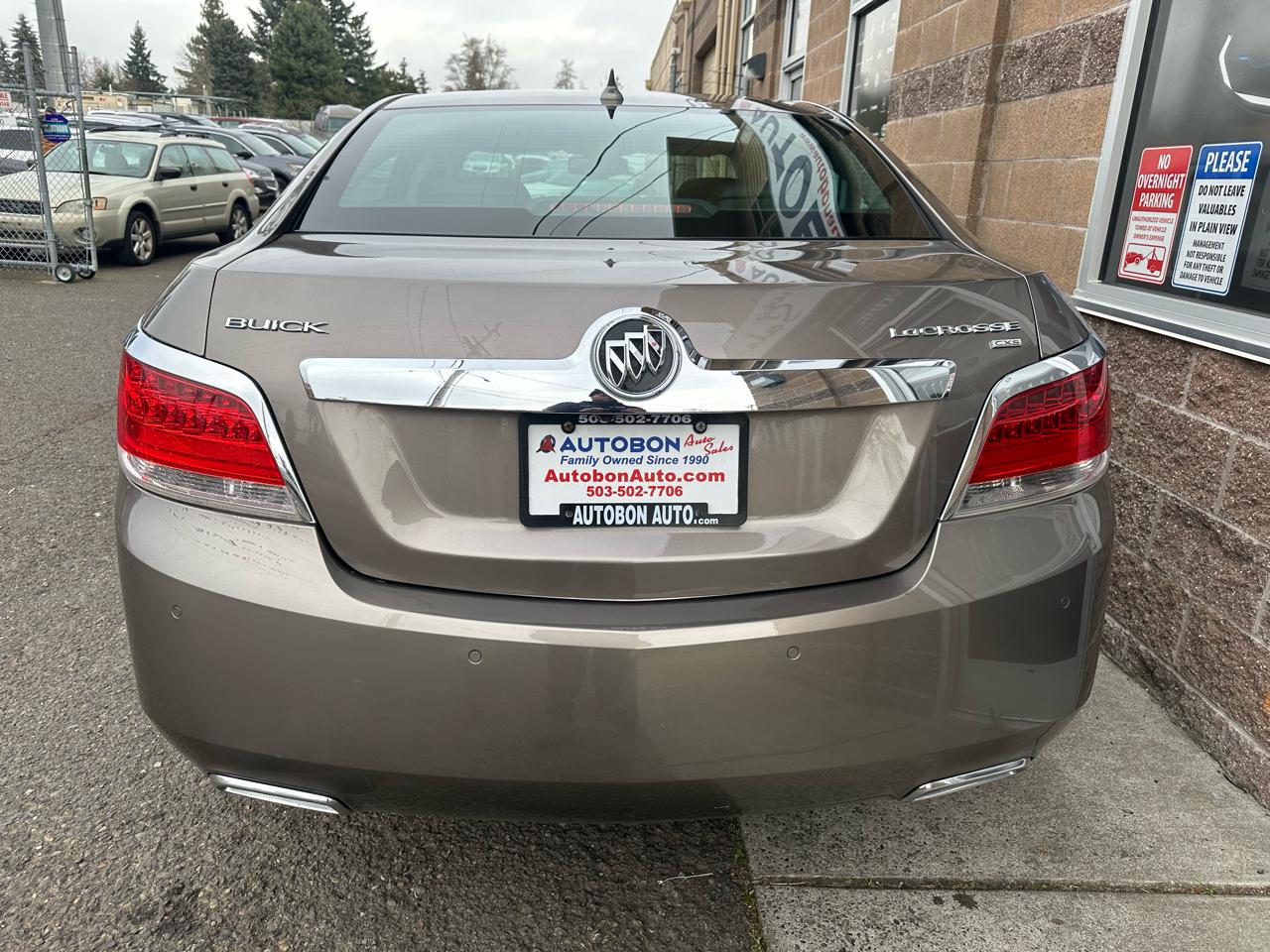 Buick LaCrosse 4dr Sdn CXS 2011