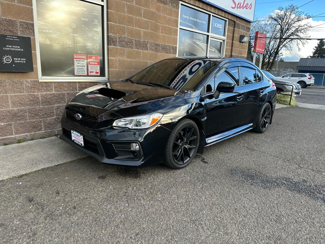 Subaru WRX Manual 2018