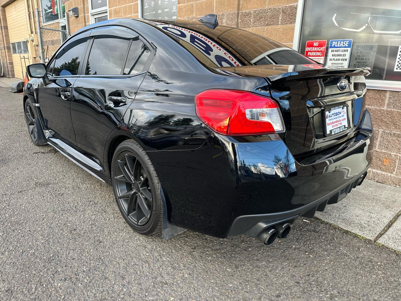 Subaru WRX Manual 2018