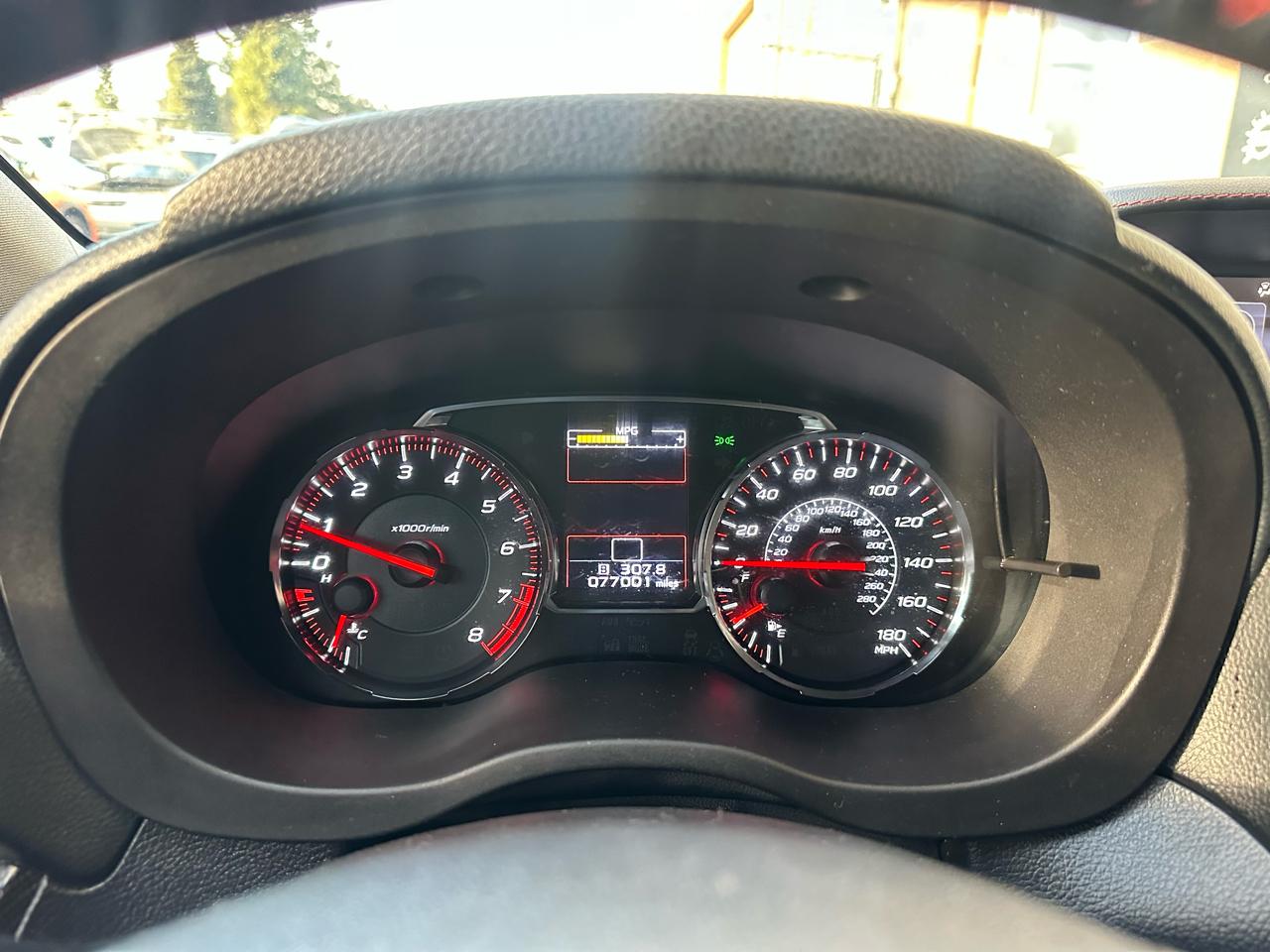 Subaru WRX Manual 2018