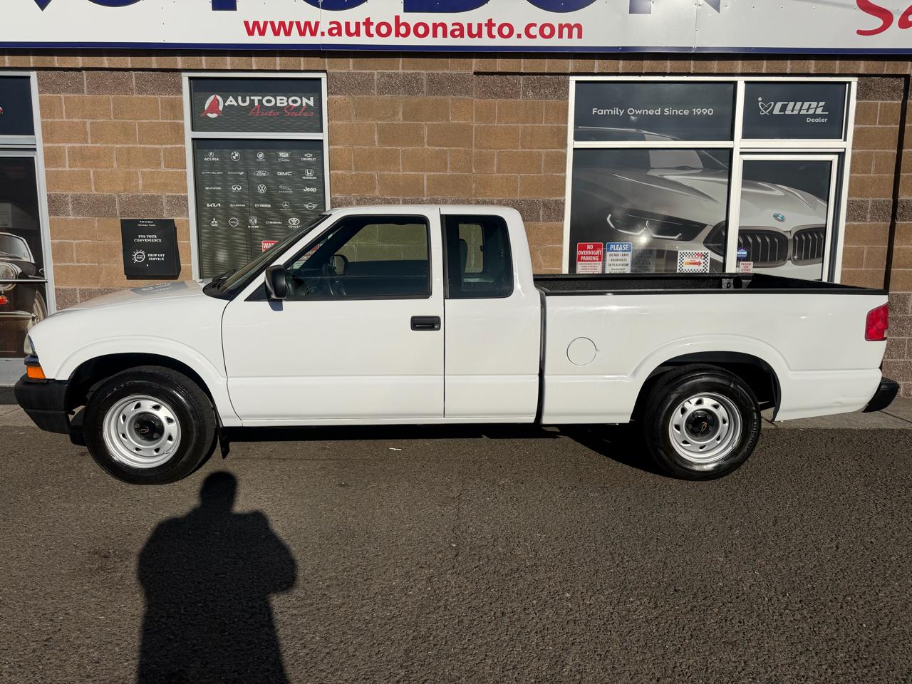 Chevrolet S-10 Ext Cab 123" WB Fleet 2003