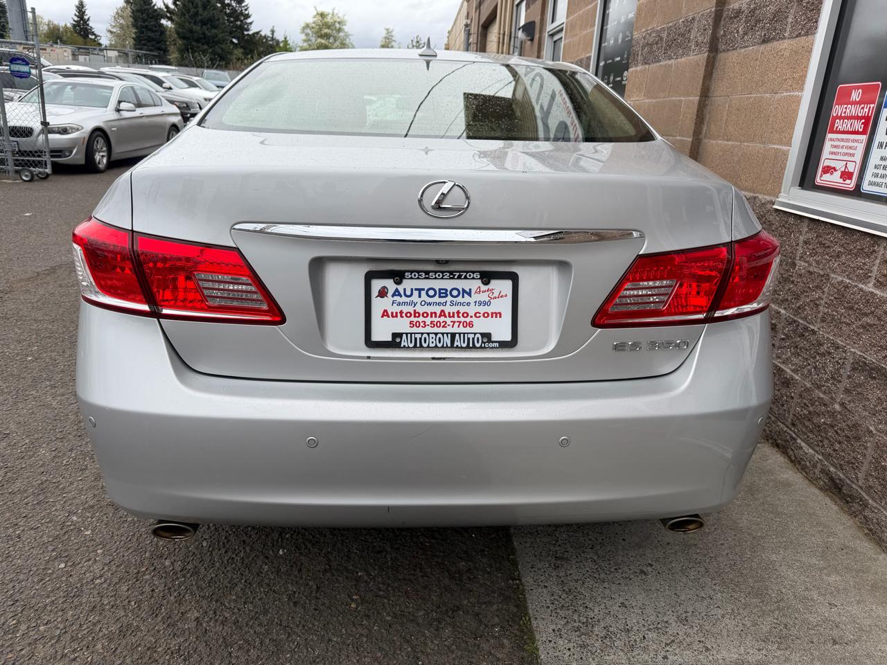 Lexus ES 350 4dr Sdn 2012