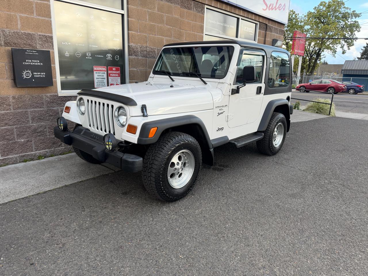 Jeep Wrangler 2dr Sport 1999