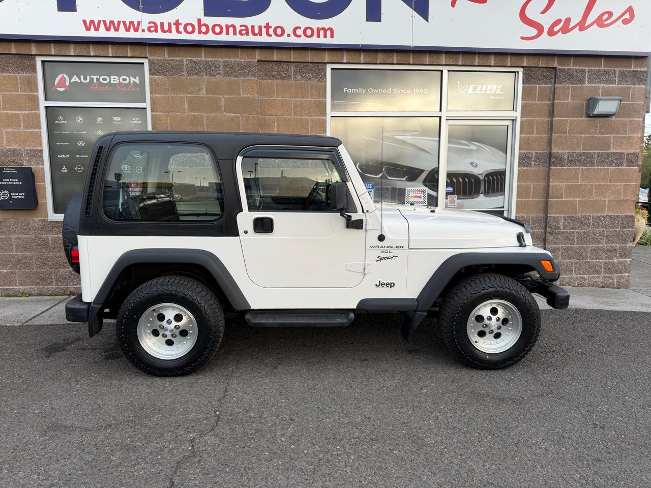 Jeep Wrangler 2dr Sport 1999