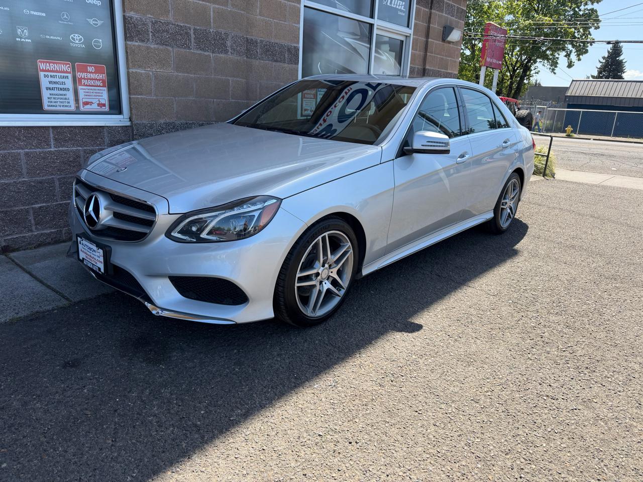 Mercedes-Benz E-Class 4dr Sdn E 350 Sport 4MATIC 2015