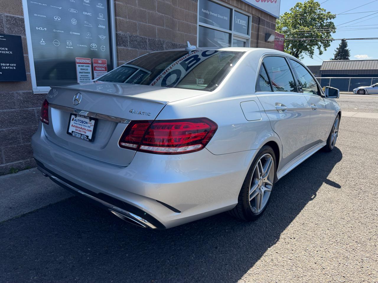 Mercedes-Benz E-Class 4dr Sdn E 350 Sport 4MATIC 2015