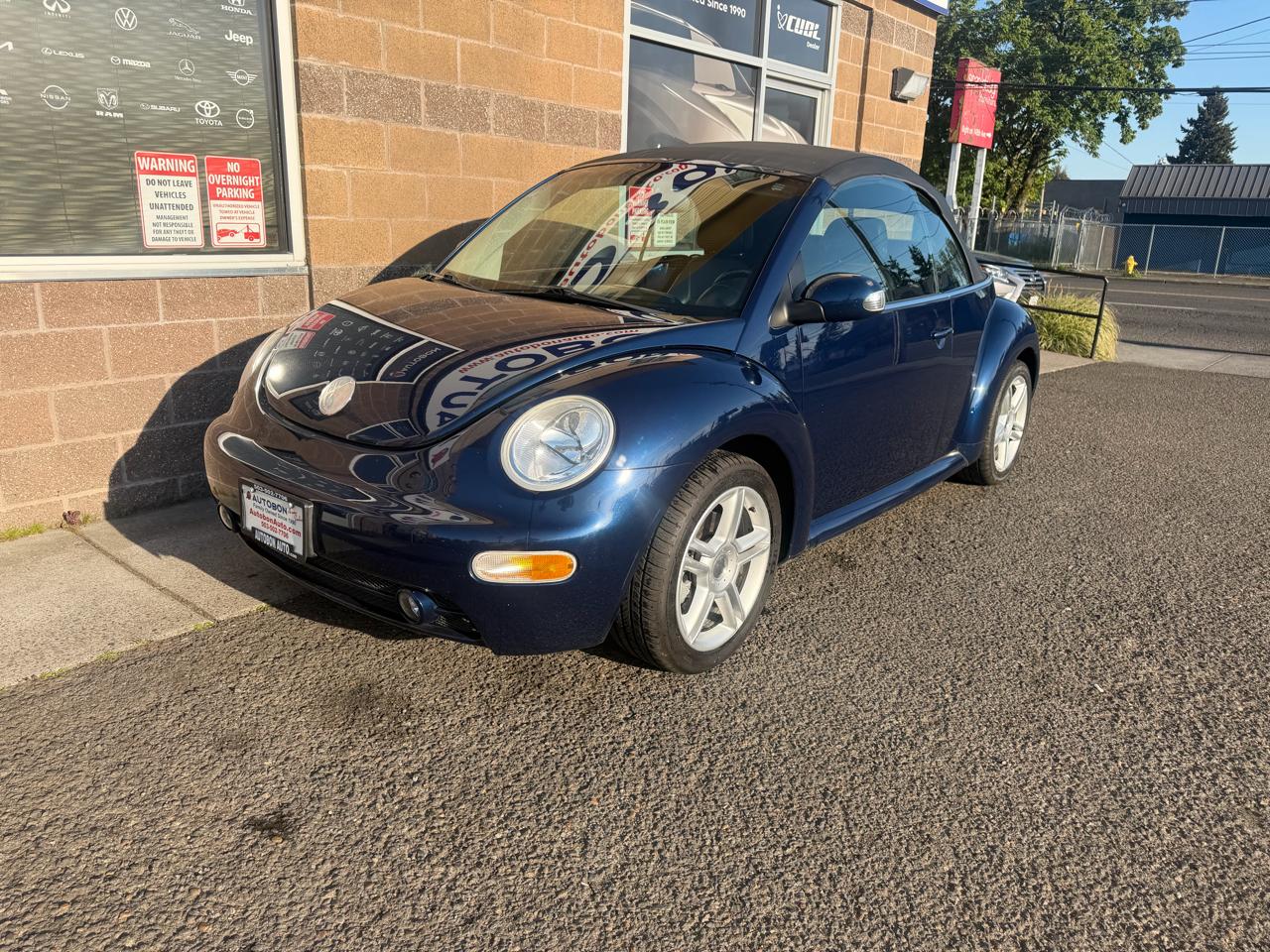 Volkswagen New Beetle Convertible 2dr Convertible GLS Turbo Auto 2004