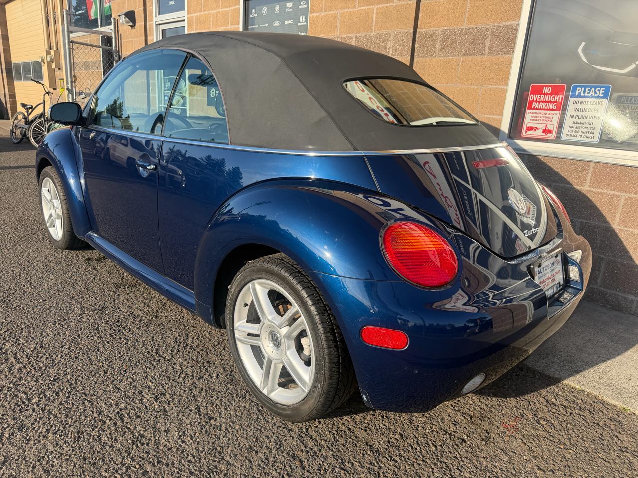 Volkswagen New Beetle Convertible 2dr Convertible GLS Turbo Auto 2004