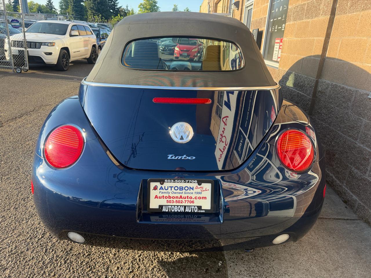Volkswagen New Beetle Convertible 2dr Convertible GLS Turbo Auto 2004