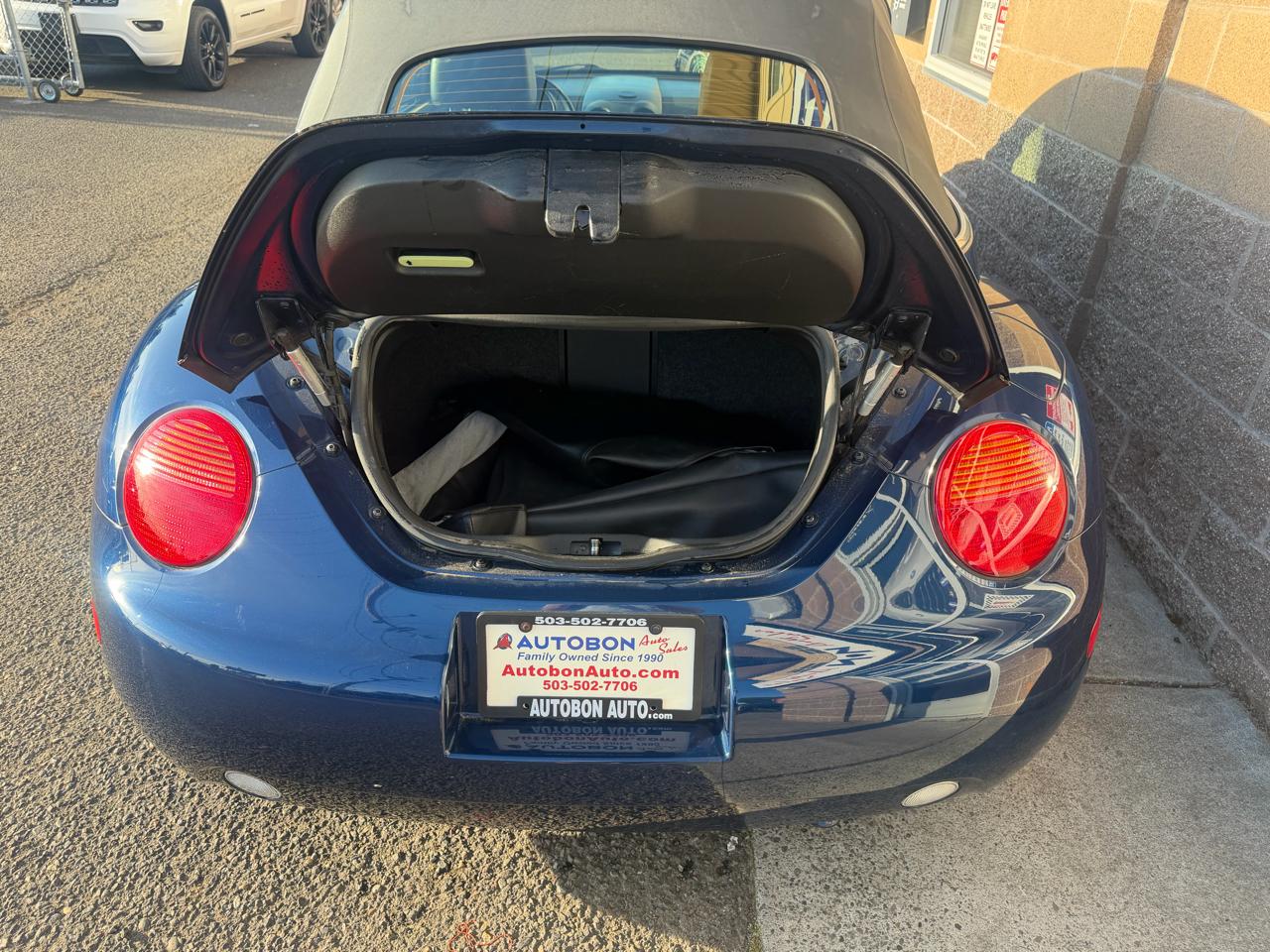 Volkswagen New Beetle Convertible 2dr Convertible GLS Turbo Auto 2004