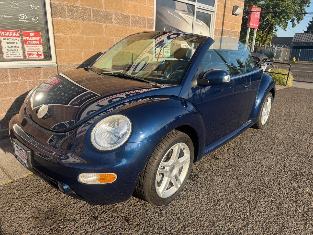 Volkswagen New Beetle Convertible 2dr Convertible GLS Turbo Auto 2004
