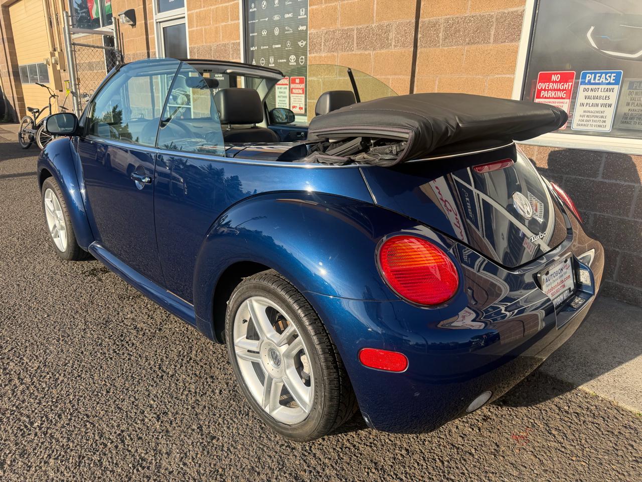 Volkswagen New Beetle Convertible 2dr Convertible GLS Turbo Auto 2004