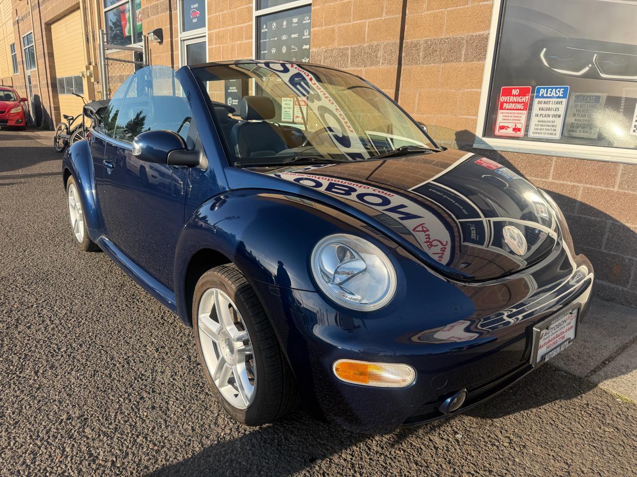 Volkswagen New Beetle Convertible 2dr Convertible GLS Turbo Auto 2004