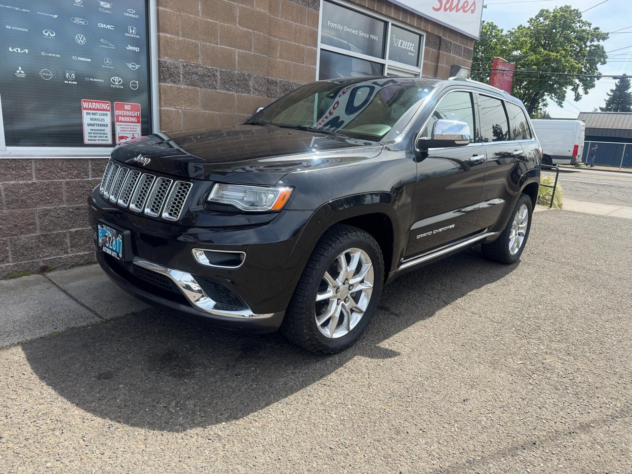 Jeep Grand Cherokee 4WD 4dr Summit 2014
